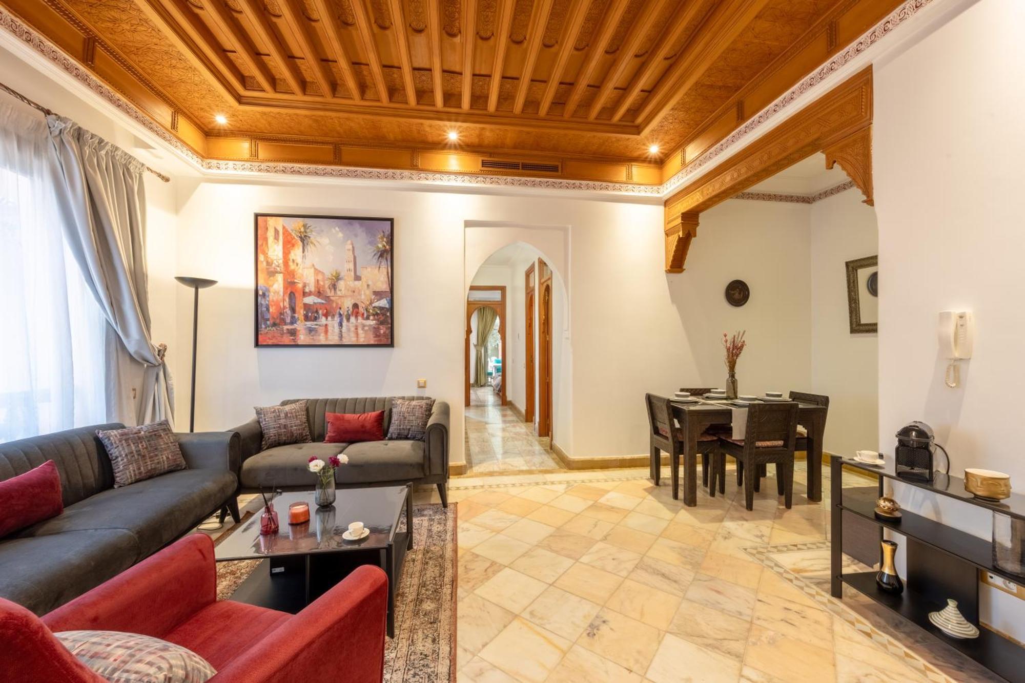 Appartement De Luxe A Palmeraie Village 2 马拉喀什 外观 照片